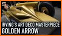 Golden arrow hit related image