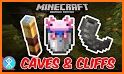 Crazy Caves – Caves & Cliffs Addon Minecraft PE related image