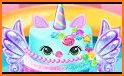 Unicorn Frost Cakes Shop - Baking Games for Girls related image