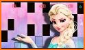 Let it Go - Elsa Piano Tiles Game related image