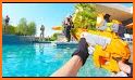 Nerf War Pool Party 2019 - Toy Gun Game related image