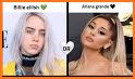 Puzzle Famous (Ariana Grande / Billie Eilish...) related image