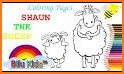 Shaun The Sheep Coloring Book related image