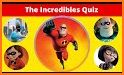 The Incredibles : Quiz Game related image