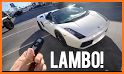 Luxury Yellow Lambo Car Keyboard related image