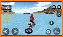 Water Surfer Bike Beach Stunts Race related image