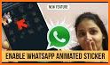 Animated Sticker Ready for WhatsApp WAStickerApps related image