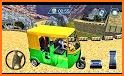 Offroad Tuk Tuk Rickshaw Taxi Sim 2019 related image