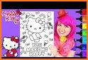 Kitty Coloring Book and game related image