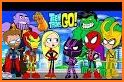 teen coloring titans go game related image