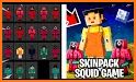 Squid Game for Minecraft Pe – Squid Game MOD Skins related image