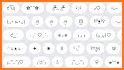 Smiley Mask Keyboard Background related image