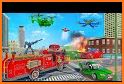 Ambulance Robot Car Game – Fire Truck Robot Games related image