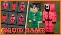 Mod Squid Game Glass Bridge Minecraft PE Skins related image