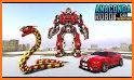 Anaconda Robot Car Game: Robot Transformation War related image