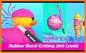 RubberBand Cutting - ASMR related image