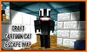 Angry Cartoon Cat Craft Escape Map related image