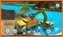 Sand Excavator Truck Driving Rescue Simulator 3D related image