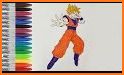 Coloring Book for dragon ball related image