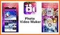 Video editor video maker, photo video maker music related image