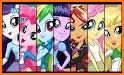 Friendship Pony  Dress Up : Girls Dress up Game related image