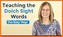 Dolch Sight Word Game related image