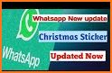 Merry Christmas Stickers WA Emoji for Whatsapp related image