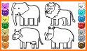 Animals Coloring Book Pages: Kids Coloring Games related image