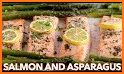 Rahasia membuat One pan salmon with crispy herb related image