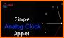 Analog clocks widget – simple related image