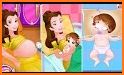 Apple Princess Pregnant Check-Up Newbaby Born Game related image