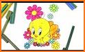 *Kids Paint -Taz & Tweety- Painting Book for Kids* related image