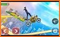 Police Bike Stunt Games : 3D Mega Ramp Stunts Game related image