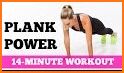 Plank workout - lose weight in 15 minutes a day! related image