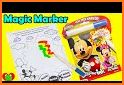 Coloring Mickey Cartoon Book Mouse Game related image