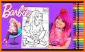 Coloring Book For Barbie related image