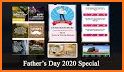 Father's Day Status Video Maker - Frames,Wishes related image