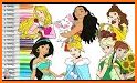 Coloring Book For princess :coloring princess game related image