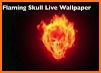 Flame Skull Live Wallpapers related image