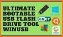 How to make a bootable windows flash drive related image