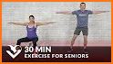 Senior Fitness - Home workout for old and elderly. related image