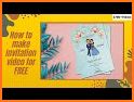 Video Invitation Maker - Wedding, Birthday, Events related image