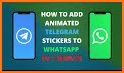 All Telegram stickers for Whatsapp - Wastickerapps related image