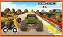 Monster Truck Car Stunts 3d Mega Ramp Driving Game related image