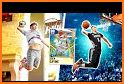 Slam Dunk Basketball Games : Flick Jam League 2k21 related image