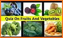 Fruits and Vegetables Quiz related image