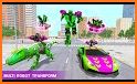 Dino Robot Car Transformation: Dinosaur Robot Game related image