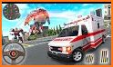 Doctor Robot Ambulance Transform Robot Rescue Game related image