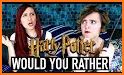 Would you rather? Harry Potter related image