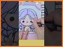 Toca Boca Coloring Book related image